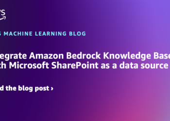 Combine Amazon Bedrock Information Bases with Microsoft SharePoint as an information supply